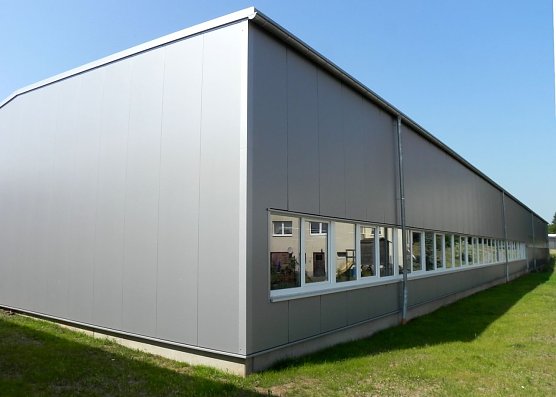 Neue Produktionshalle (Foto: privat)