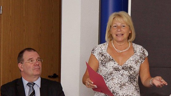 Uldis Gale, Hannelore Haase (Foto: JuSoWe)