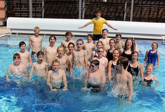 Dreimal Bronze erschwommen (Foto: K. Schanz)