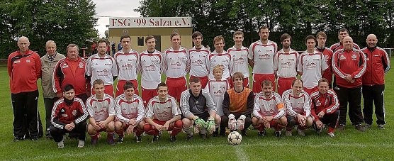 Aufsteiger in die Kreisoberliga (Foto: K. Trost)