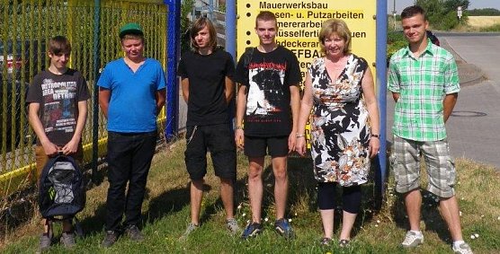 Neue Azubis herzlich begr&uuml;&szlig;t (Foto: privat)