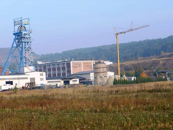 Steinsalzproduktion (Foto: Hans-Jürgen Schmidt) Steinsalzproduktion (Foto: Hans-Jürgen Schmidt)