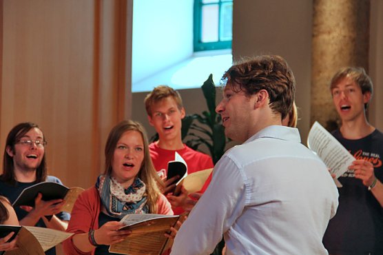 Debüt in Öffentlichkeit (Foto: Thüringer Landesmusikakademie) Debüt in Öffentlichkeit (Foto: Thüringer Landesmusikakademie)