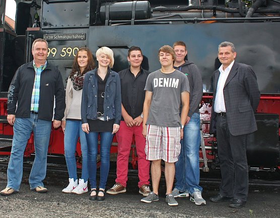 Azubis begrüßt (Foto: HSB) Azubis begrüßt (Foto: HSB)