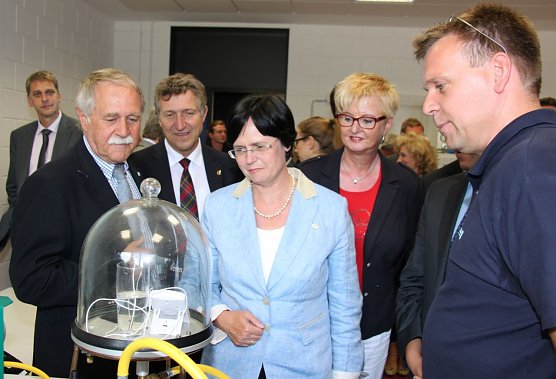 Besuch in der Bundesfachschule (Foto: J. Piper)