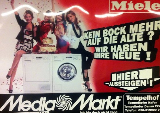 Sexistische Werbung in Berlin (Foto: privat) Sexistische Werbung in Berlin (Foto: privat)