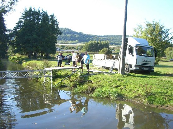 Vorbereitungen laufen (Foto: Ina Schm&uuml;cking)