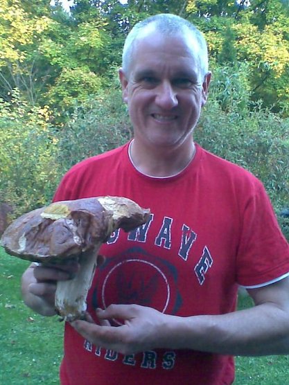 Pilzernte (Foto: nnz)