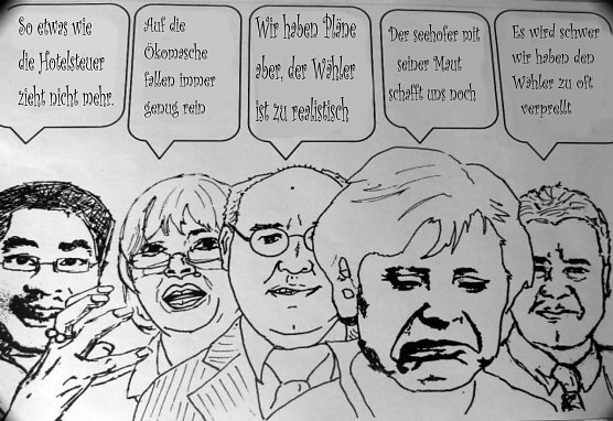 Karikatur (Foto: H. Buntfu&szlig;)