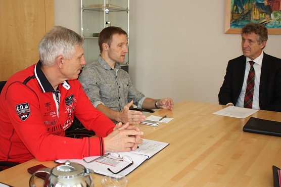 Beratung im Rathaus (Foto: Stadtverwaltung Nordhausen)