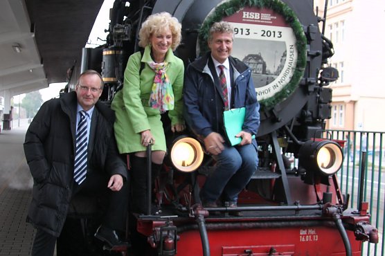 Unter Dampf (Foto: Landratsamt Nordhausen)