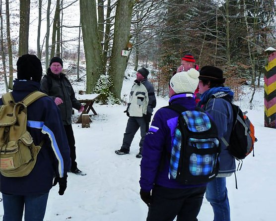 Immer an der Grenze entlang (Foto: privat)