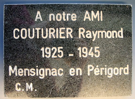 Gefunden: Gedenktafel (Foto: KZ-Gedenkst&auml;tte Mittelbau-Dora)