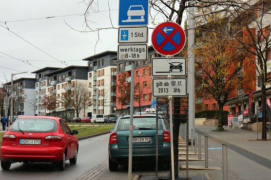 Zu sp&auml;t aufgestellt? (Foto: nnz)