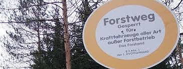 Verbot Foto: Forstamt