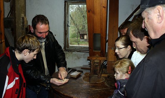 Besuch in der M&uuml;hle (Foto: privat)