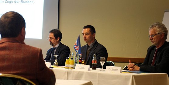 Von links: Ludolph, Neu, Rohmund (Foto: nnz)