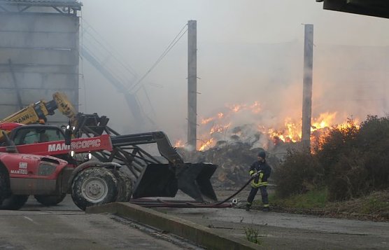 Brand in Wolkramshausen (Foto: nnz) Brand in Wolkramshausen (Foto: nnz)