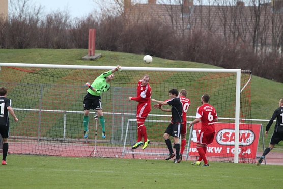 Siefkes mit Parade (Foto: Bernd Peter)