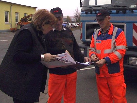 Letzte Absprachen (Foto: pln)