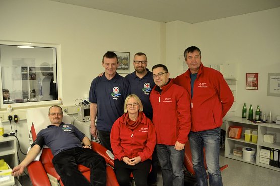 Blut gespendet (Foto: Nico Hofsommer)