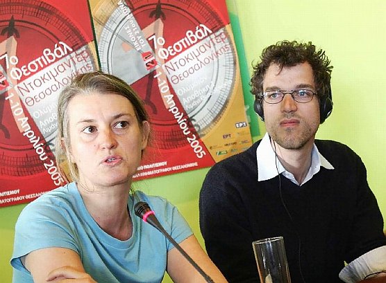 Die beiden Berliner Filmemacher Peter Haas und Silvia Holzinger (Foto: privat)