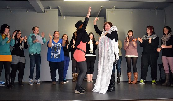 Theater in der pro Vita (Foto: Ulrike Apel) Theater in der pro Vita (Foto: Ulrike Apel)