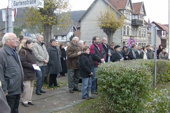 Gedenken in Bleicherode (Foto: Stadtverwaltung Bleicherode)