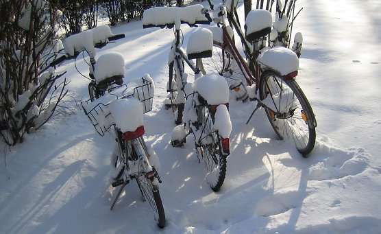 Radfahren im Winter (Foto: privat)