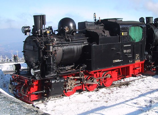 Auf dem Brocken (Foto: IG Harzer Schmalspurbahnen)