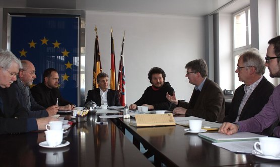 Nachhaltiges Treffen (Foto: I. Bergmann|Stadtverwaltung Nordhausen)