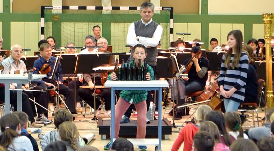 Orchester-Werkstatt einmal anders (Foto: B. Susemihl)