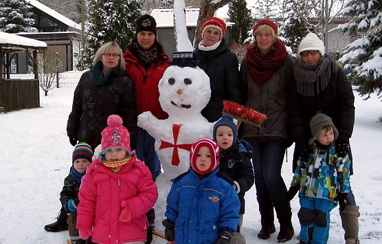 Schneespaß mit Frosti (Foto: privat) Schneespaß mit Frosti (Foto: privat)