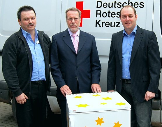 Kühle Geschenke (Foto: DRK) Kühle Geschenke (Foto: DRK)