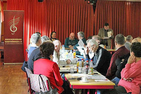 Jahreshauptversammlung Chorverband (Foto: Karl-Heinz Herrmann)