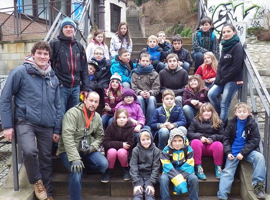 Auf der Spur (Foto: R. Neitzke)