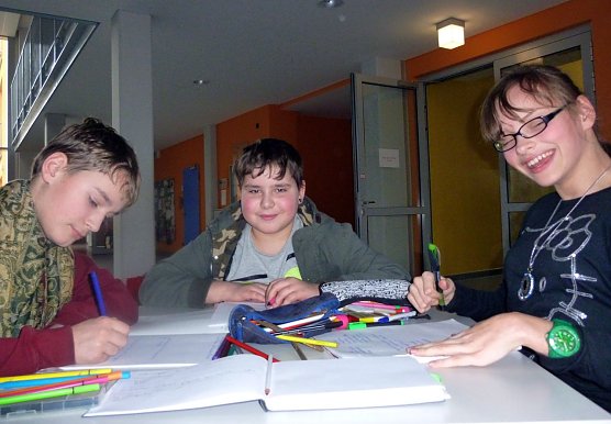 Redaktionsgruppe unterwegs (Foto: S. Spehr)