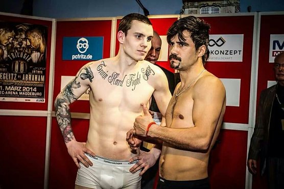 Beim Wiegen (Foto: www.facebook.com/hegersebastian)