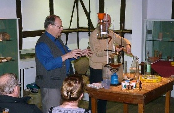 Destillieren im Tabakspeicher (Foto: Museum Tabakspeicher)