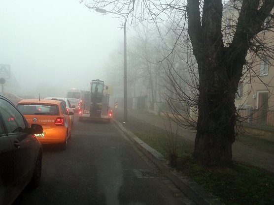 Gefahr f&uuml;r den Verkehr (Foto: privat)