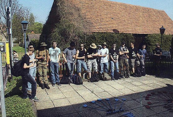 Bälleschlagen (Foto: Archiv Rasemann) Bälleschlagen (Foto: Archiv Rasemann)