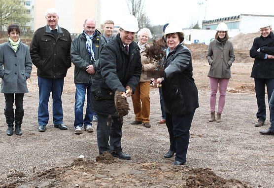 In die Erde gestochen (Foto: nnz) In die Erde gestochen (Foto: nnz)