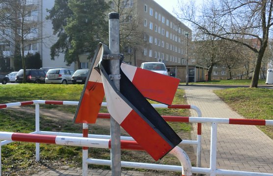 Verbogen (Foto: Polizei)