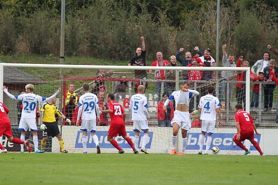 Tor gegen Wacker in Meuselwitz (Foto: Bernd Peter)
