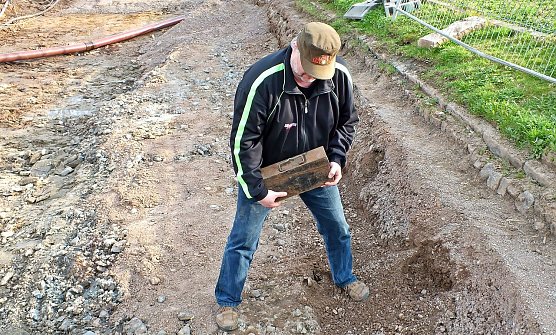 Schatz wird gehoben (Foto: nnz)