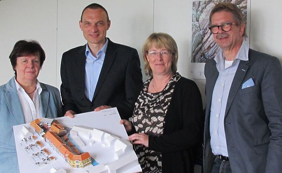 Carola Franke, Martin Juckeland, Inge Klaan, Roman Graf (Foto: TMBLV) Carola Franke, Martin Juckeland, Inge Klaan, Roman Graf (Foto: TMBLV)