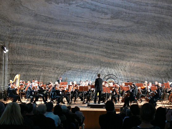 Das Loh-Orchester im Erlebnisbergwerk (Foto: Birgit Susemihl) Das Loh-Orchester im Erlebnisbergwerk (Foto: Birgit Susemihl)