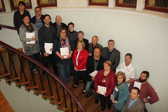 Fördermittelübergabe (Foto: Jessica Pieper) Fördermittelübergabe (Foto: Jessica Pieper)