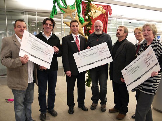 Geld für drei Vereine (Foto: nnz) Geld für drei Vereine (Foto: nnz)