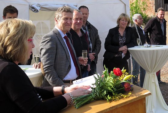 Spatenstich an der Rosengasse (Foto: nnz)